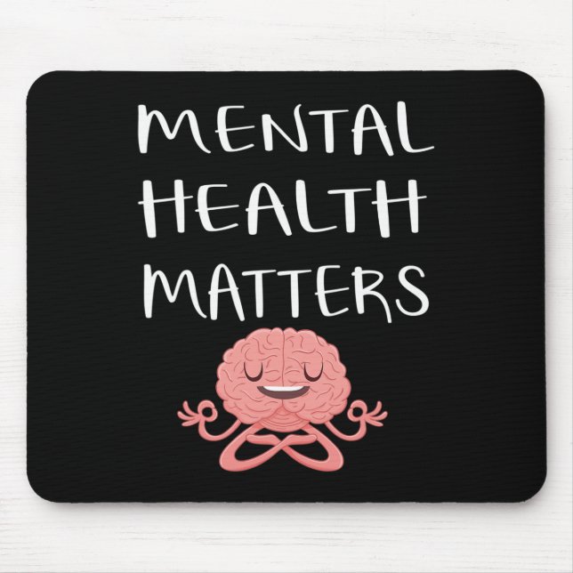 BPD Bipolar Mental Health Awareness Mental Health  Mouse Pad (Front)