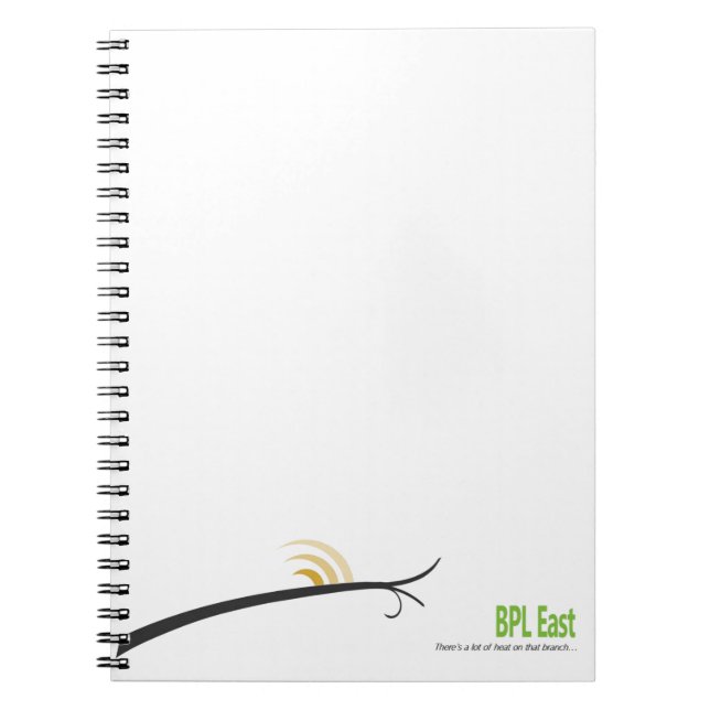 BPL East Spiral Notebook (Front)