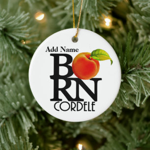 BPRN Cordele Georgia Custumizable Ceramic Tree Decoration