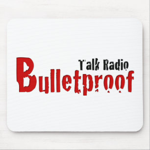 BPTR Red and Black Title Logo Mouse Pad