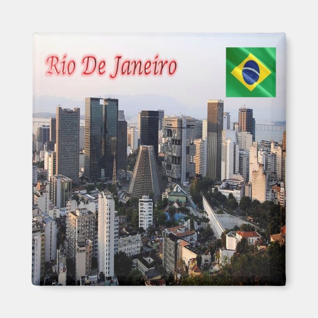 BR - Brazil - Rio De Janeiro - Centre Magnet (Front)