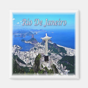 BR * Brazil - Rio De Janeiro Christ Redeemer Magnet