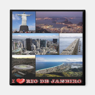 BR - Brazil - Rio de Janeiro - I Love Magnet