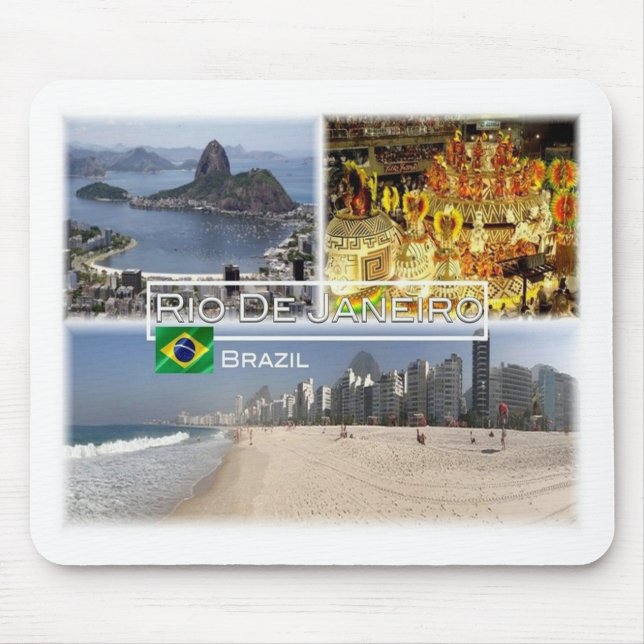 BR Brazil - Rio de Janeiro - Sugar Loaf - Mouse Pad (Front)