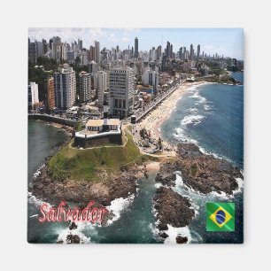 BR - Brazil - Salvador - Panorama Magnet
