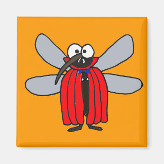 BR- Funny Mosquito Vampire Magnet