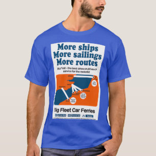 BR SNCF Car Ferries 1960s T-Shirt