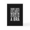 Bra Worthy Days Ahead Get Well Soon Greeting Card