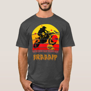 Braaapp Funny Vintage Motocross Gift T-Shirt