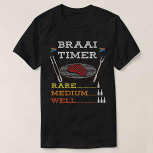 Braai Timer African BBQ T-Shirt