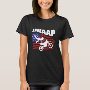 Braap Vintage USA American Flag Tee