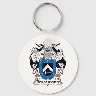 Bracamonte Family Crest Key Ring