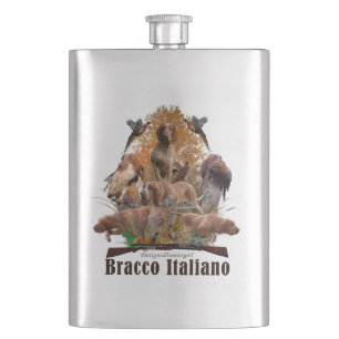 Bracco Italiano Flask