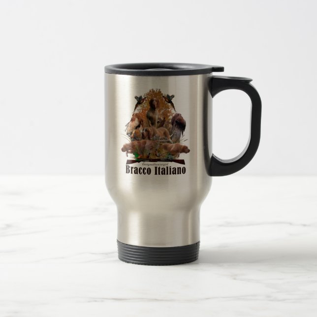 Bracco Italiano   Travel Mug (Right)