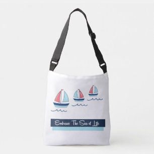 Brace the Sea of Life Crossbody Bag