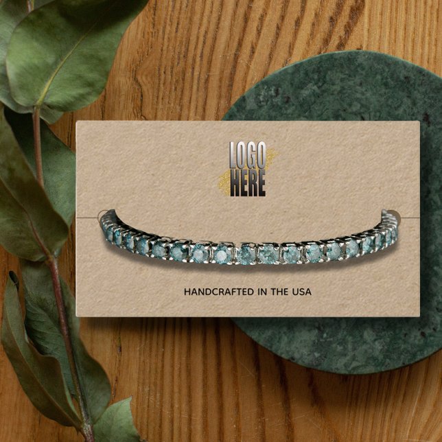 Bracelet Display Kraft Your Logo Social Media   Business Card (Creator Uploaded)