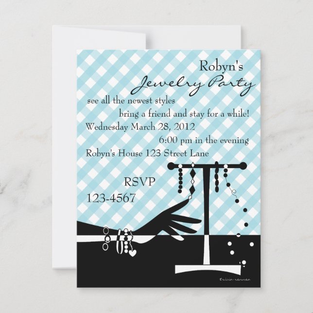 Bracelet  Escapades Invitation (Front)