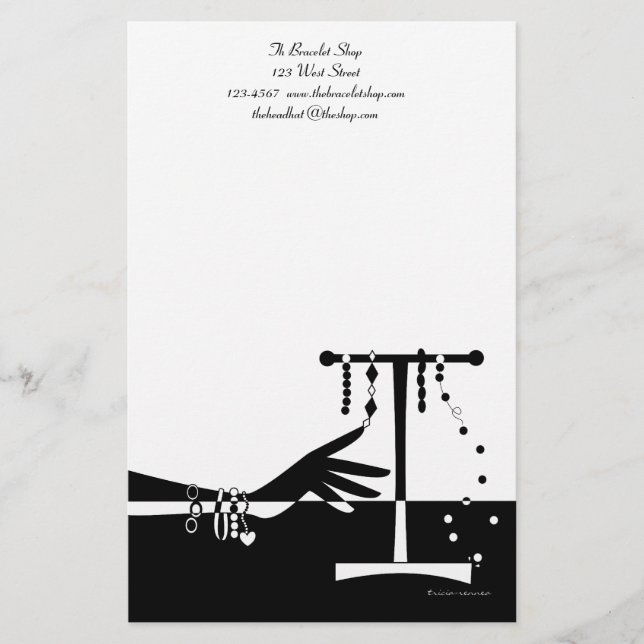 Bracelet Escapades Stationery (Front)