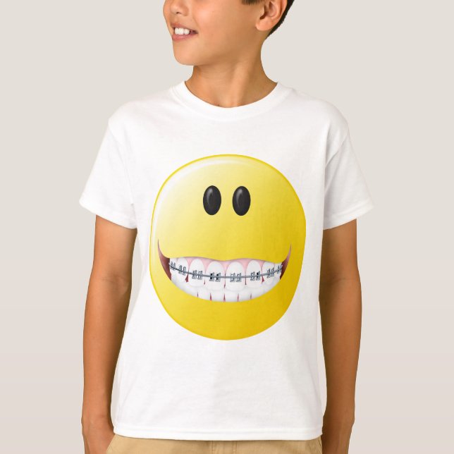 Braces Face T-Shirt (Front)