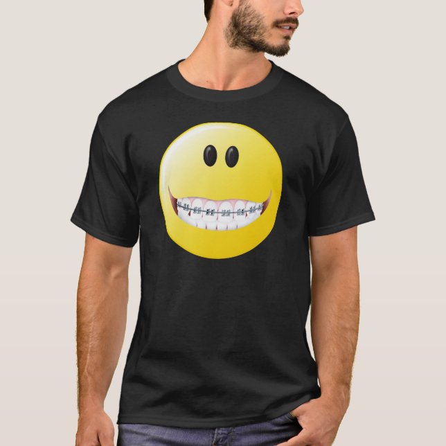 Braces Face T-Shirt (Front)