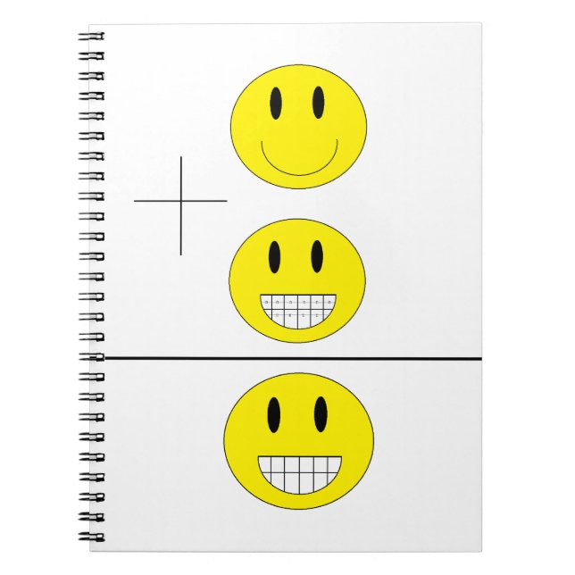 "Braces Off" Notebook (Front)