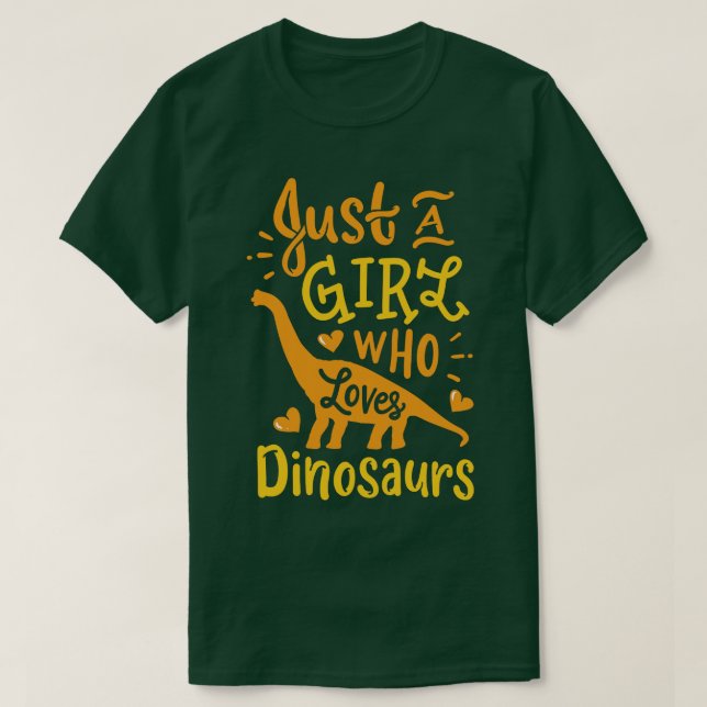 Brachiosaurus Dinosaur Lover 1 T-Shirt (Design Front)