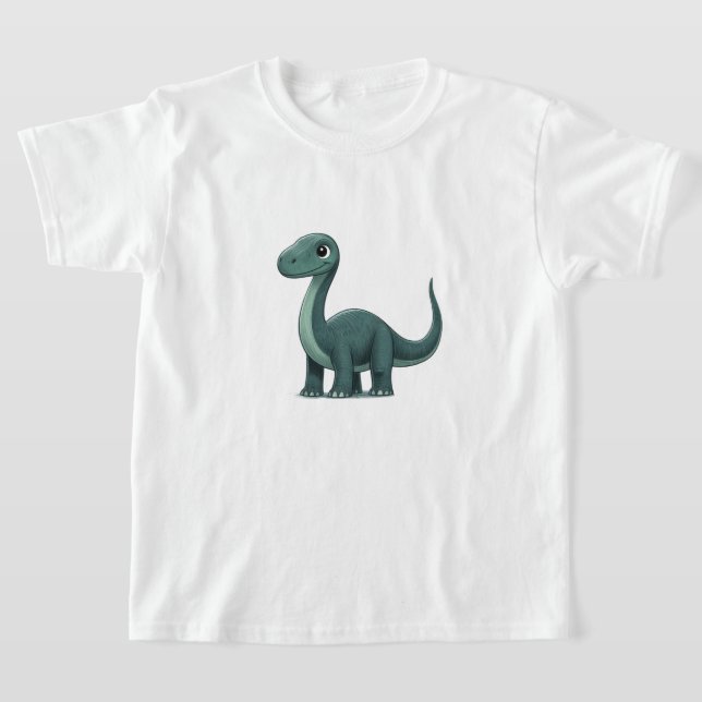 Brachiosaurus Kammli's Friends Collection T-Shirt (Laydown)