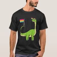 Brachiosaurus Pansexual Flag Pan Pride DInosaurs