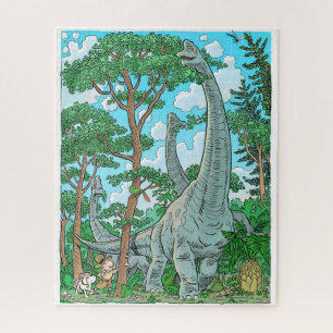 Brachiosaurus Puzzle 520 piece