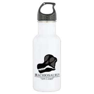 Brachiosaurus Skull 532 Ml Water Bottle