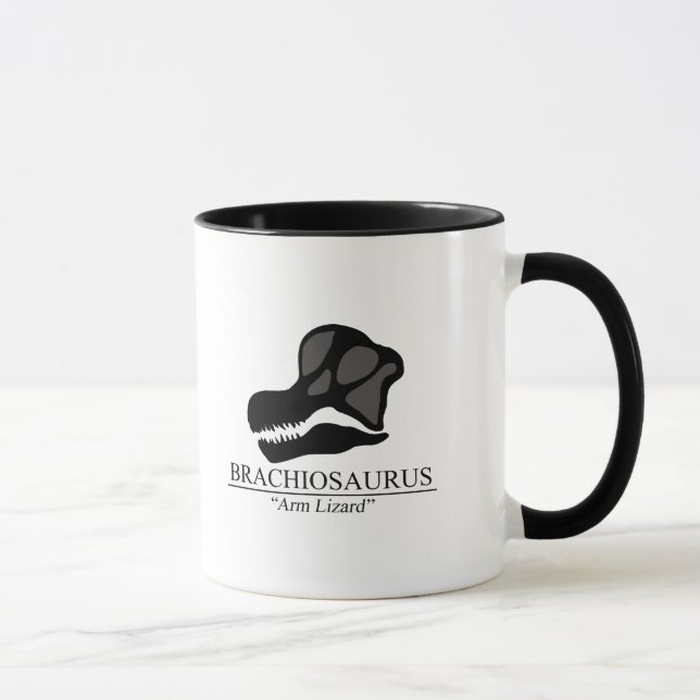 Brachiosaurus Skull Mug (Right)