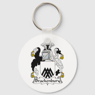 Brackenbury Family Crest Key Ring