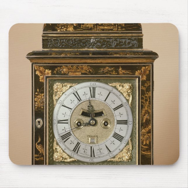 Bracket clock, movement by James Boyce, c.1705 Mouse Pad (Front)