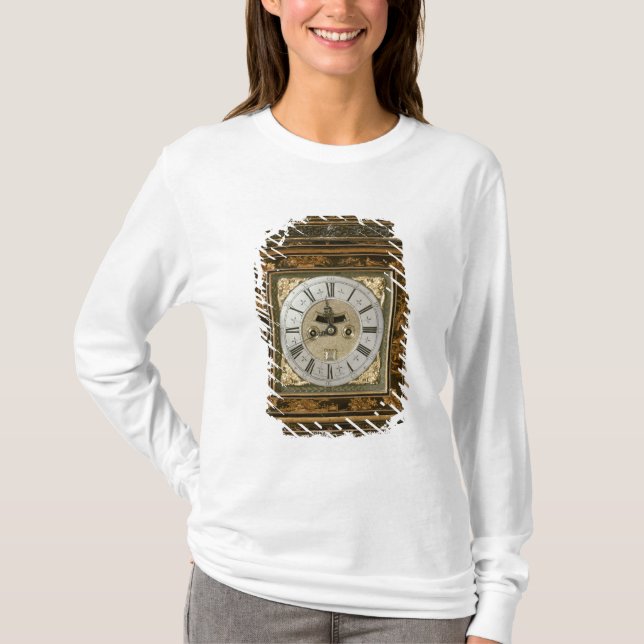 Bracket clock, movement by James Boyce, c.1705 T-Shirt (Front)
