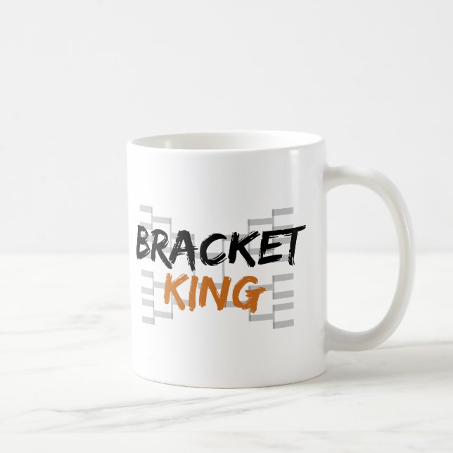 Bracket King College Basketball Coffee Mug (Right)