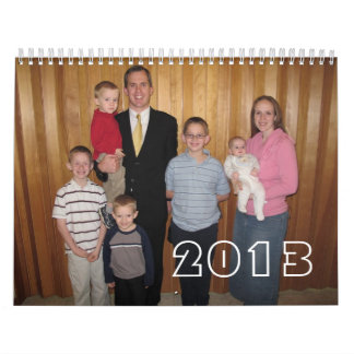 Bradd Family Calendar 2013