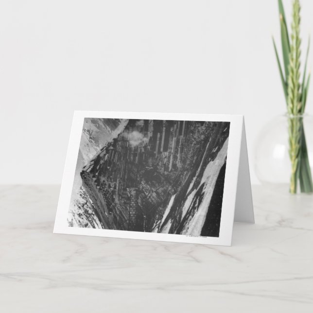 Braden Copper Mines in Chilli Photograph Card (Front)