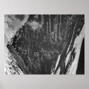 Braden Copper Mines in Chilli Photograph Poster