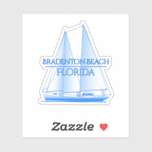 Bradenton Beach Coastal Nautical Sailing Sailor