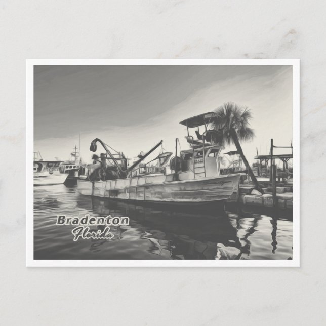 BRADENTON FLORIDA POSTCARD (Front)