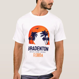 Bradenton Florida - Retro Vintage 80s Souvenir T-Shirt