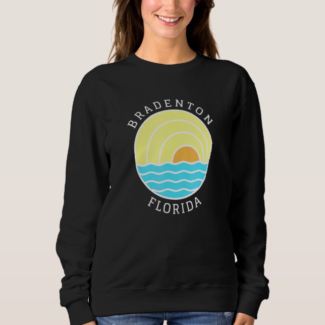 Bradenton Florida Sunset Sweatshirt (Front)