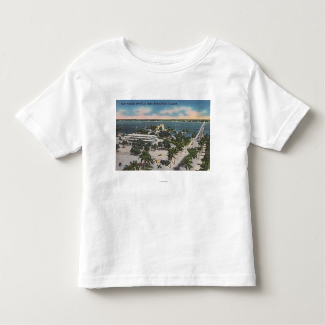 Bradenton, Florida - View Across Manatee River Toddler T-Shirt (Front)