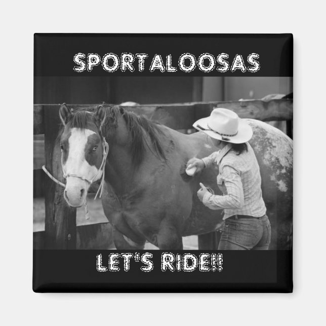 Bradford Lets Ride Magnet (Front)