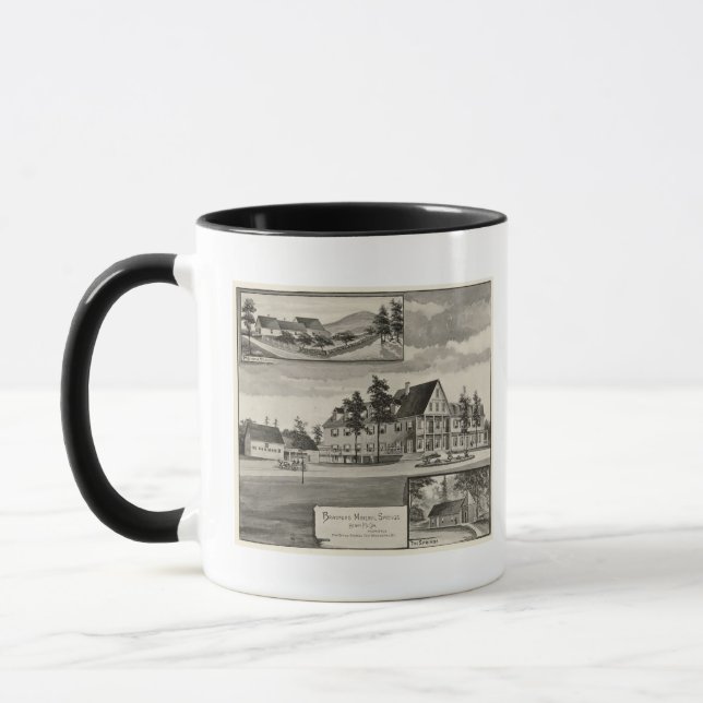 Bradford Mineral Springs Mug (Left)