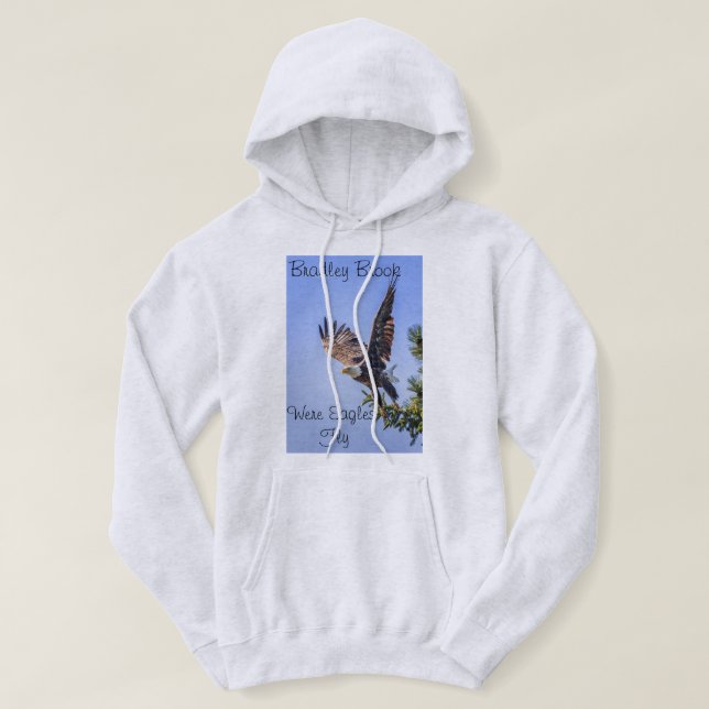 Bradley Brook Eagle Fly Hoodie (Design Front)