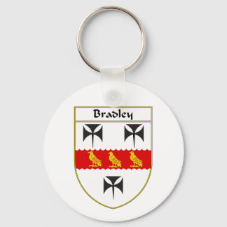 Bradley Coat of Arms/Family Crest Key Ring