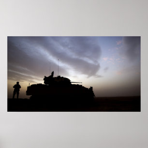 Bradley Fighting Vehicle Poster