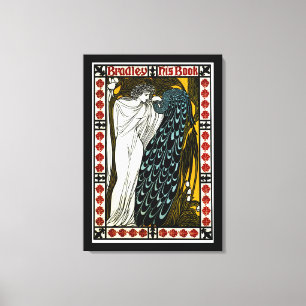 Bradley: His Book Canvas Print