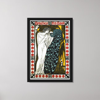Bradley: His Book Canvas Print